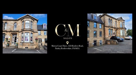 Charming exterior of Hair by Chloe Moore in Paisley, Scotland, GB, showcasing its stylish facade.