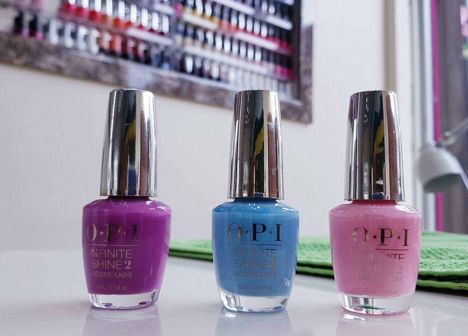 Vibrant nail polishes at Absolute Joy Spa, London, England, GB. Enhance your style with our selection.