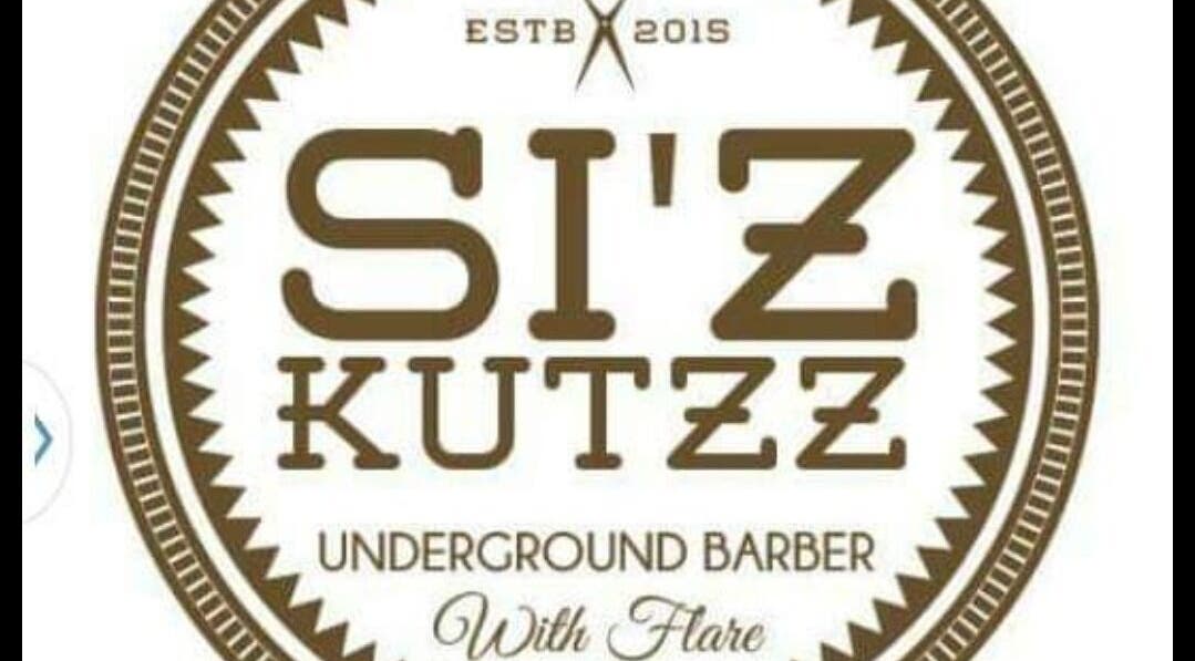 Si'z Kutzz logo showcasing unique barber style in Waikato, Waikato, NZ.