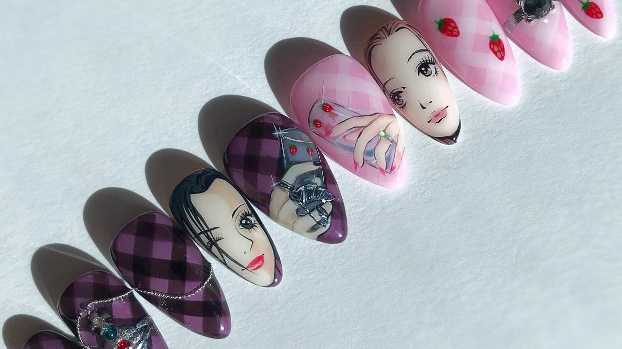 Japans Anime Nails A Look at the Ultimate Naruto Nails and More  One  Map by FROM JAPAN