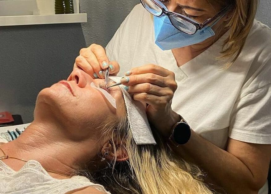 Professional eyelash extension service at Lash Ology And Spa Cocoa, Cocoa, Florida, US.