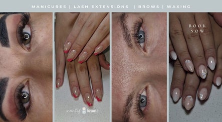 Stylish manicures and lash extensions at Inventif Beauté, Mossel Bay, Western Cape, ZA.
