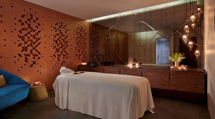 Tranquil therapy room at Wellbeings Holistic Healing, Fairmont, Ajman located in Ajman, AE.