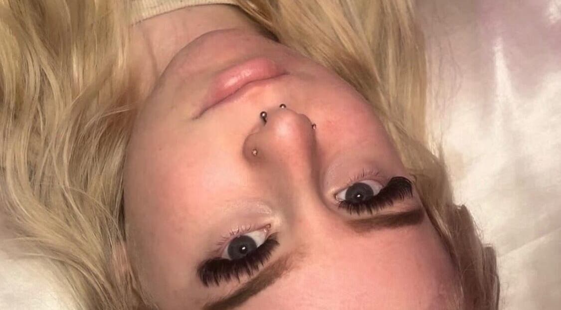 Elegant eyelash extension at KiKi Glam and Co, Melbourne, Victoria, AU, showcasing intricate beauty detail.