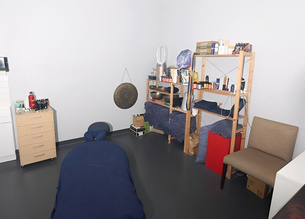 Tranquil therapy room at The Wellness Hub - Macarthur, Mount Annan, New South Wales, AU with soft lighting.
