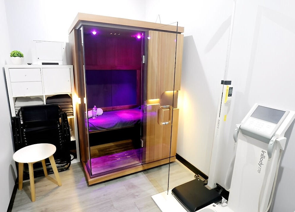 Luxurious sauna room at The Wellness Hub - Macarthur, Mount Annan, New South Wales, AU offers relaxing wellness.
