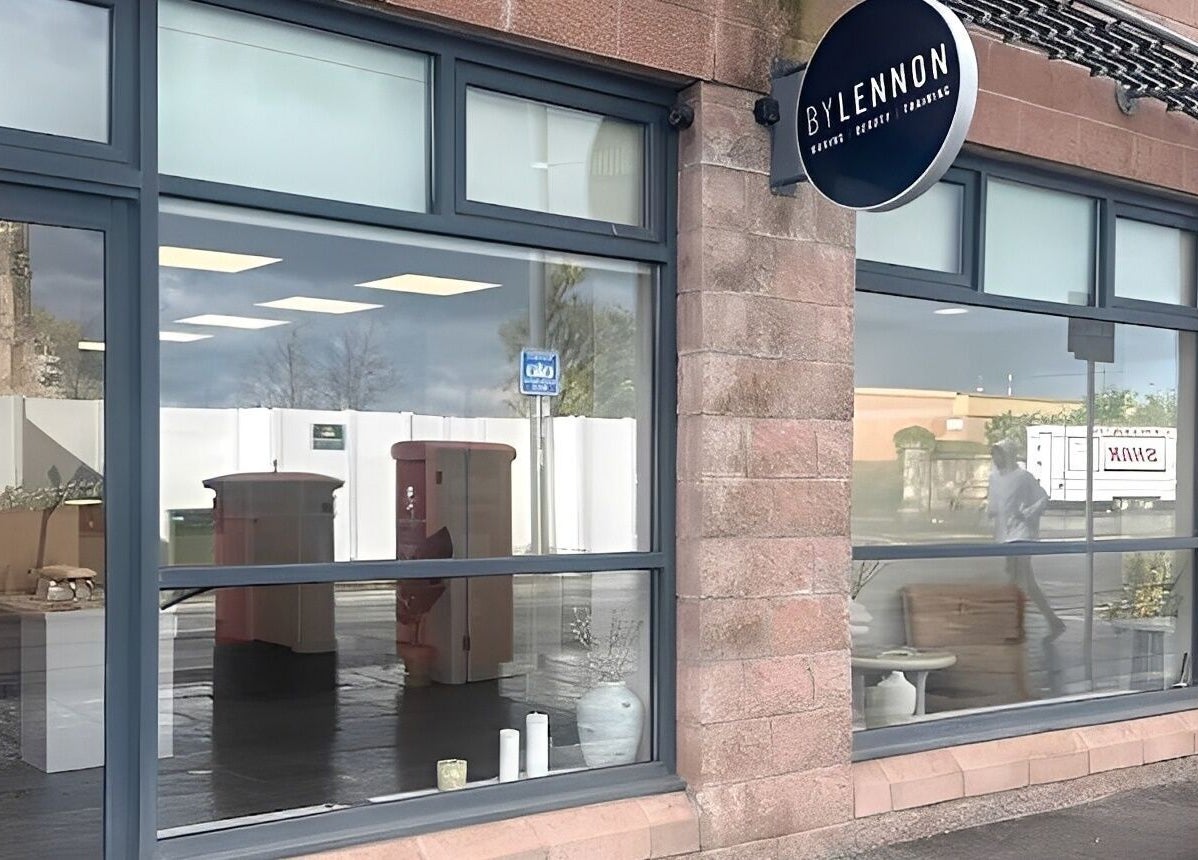 Exterior view of By Lennon Beauty & Waxing in Edinburgh, Scotland, GB highlighting its modern facade.
