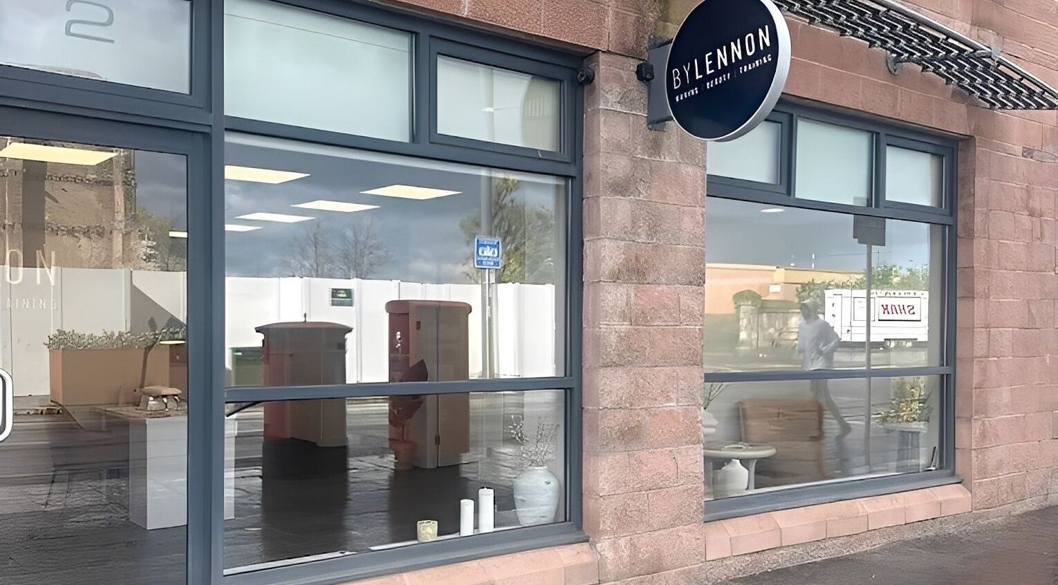 Exterior view of By Lennon Beauty & Waxing in Edinburgh, Scotland, GB highlighting its modern facade.