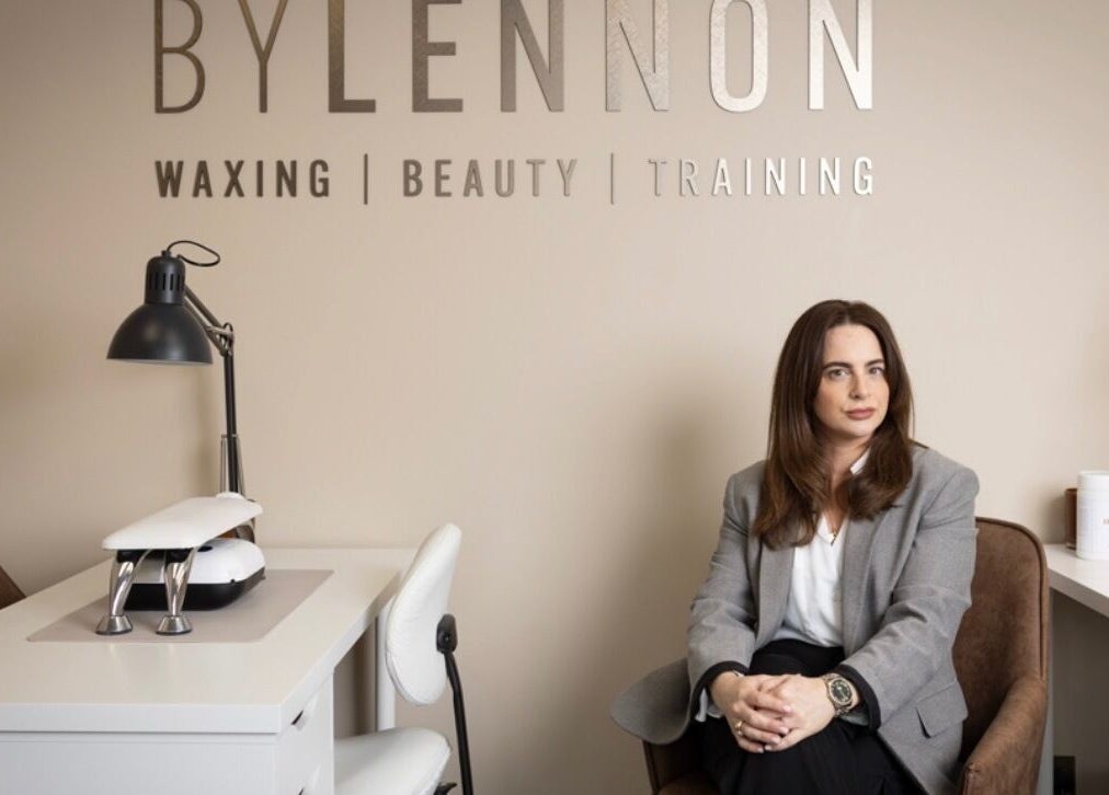A professional setting at By Lennon Beauty & Waxing, Edinburgh, Scotland, GB with a styled workspace and lighting.