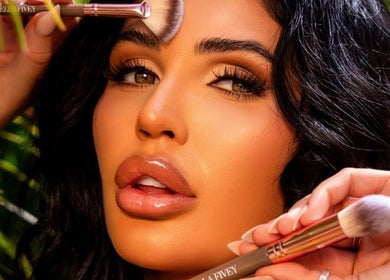 Flawless makeup by Izabella Fivey Makeup in Coventry, England, GB, showcasing expert brushwork and radiant look.