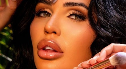 Flawless makeup by Izabella Fivey Makeup in Coventry, England, GB, showcasing expert brushwork and radiant look.