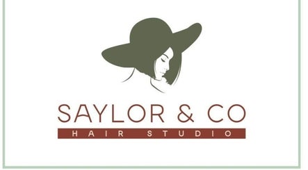 Saylor and Co Hair Studio logo, located in Levin, Manawatū-whanganui Region, NZ.