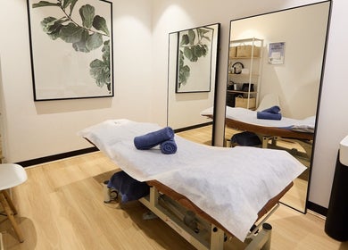 Relaxing massage room at Zen Japanese Massage - North Shore Health Hub, St Leonards, New South Wales, AU.