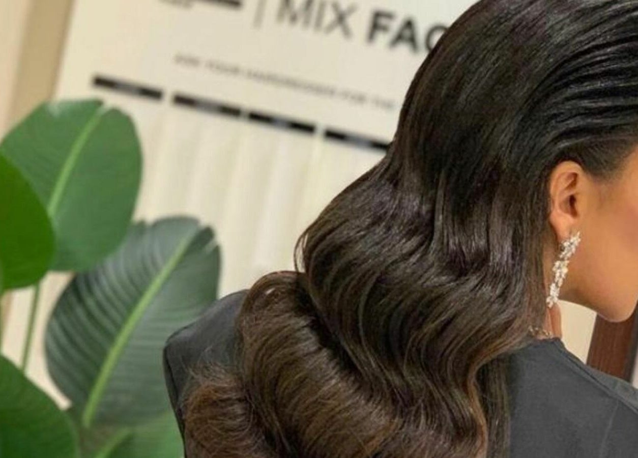 Elegant hair waves styled at Senyourah Salon Al Routha الروضة, Riyadh, Riyadh Province, SA.