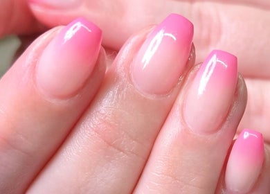 Elegant pink nails at Adore Beauty And Wellness in Hawthorne, Queensland, AU.