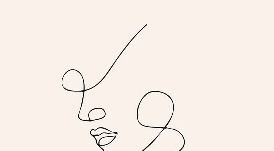 Minimalist line drawing at Koha Skin & Beauty Clinic, Ettalong Beach, New South Wales, AU.