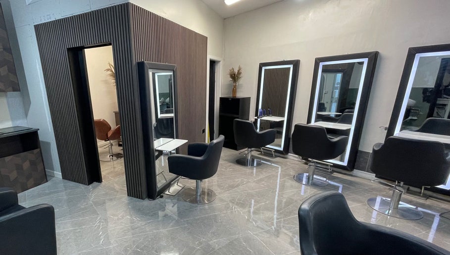 Modern salon interior at Velvet Hair Design Cork (Brow Lash Co. by Ciara), Cork, County Cork, IE.