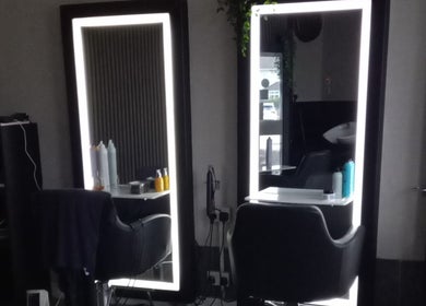 Modern styling stations at Velvet Hair Design Cork (Brow Lash Co. by Ciara) in Cork, County Cork, IE.