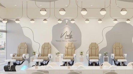 Elegant pedicure chairs at Solitude Nail Salon Sussex, Sussex, New Brunswick, CA.