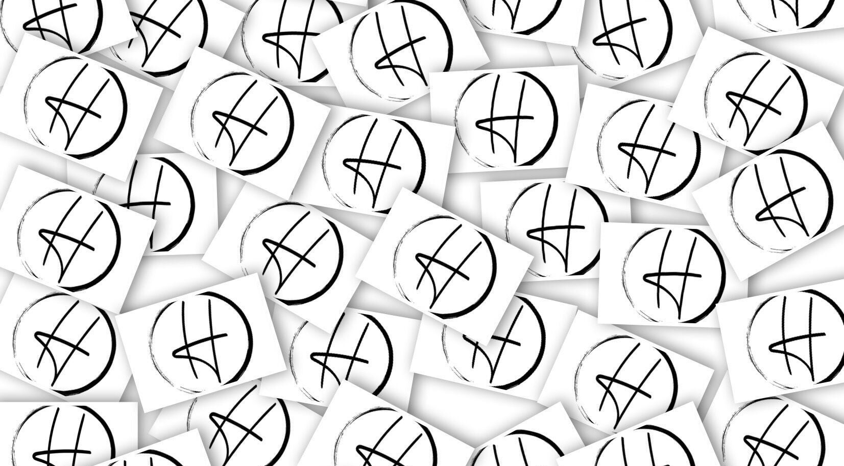 Stylish logo design of Hair United in Launceston, Tasmania, AU, featuring intricate lines and circles.