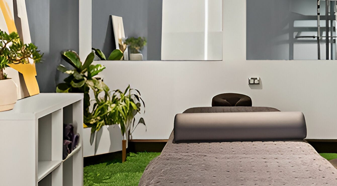 Relaxing massage room at Quad Squad Massage Co, Rosebery, New South Wales, AU. Perfect for wellness and comfort.