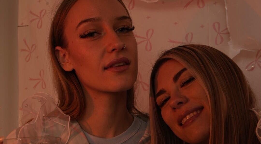 Clients enjoying their time at Evil Eyes Beauty Studio in Roodepoort, Gauteng, ZA with stylish makeup.