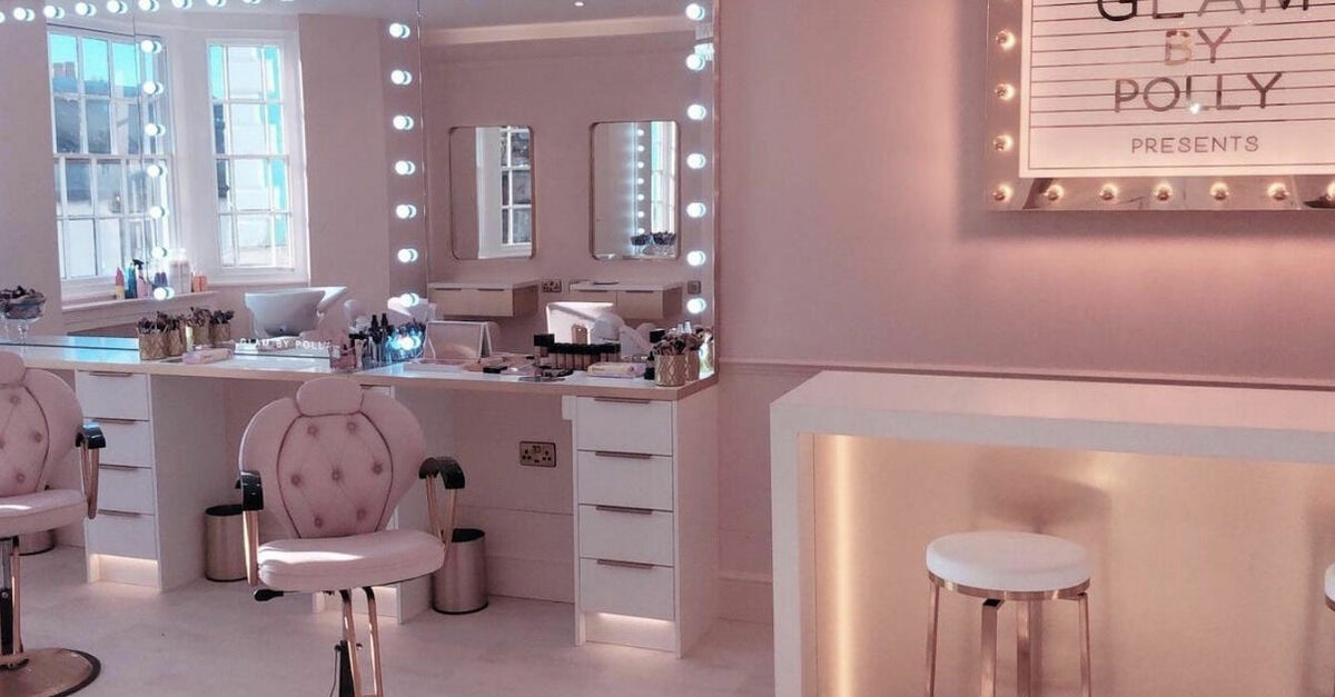 Modern salon interior with GlamEquip equipment