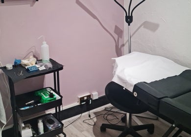 Treatment room at Glow & Co. | Brows And Beauty, Wallingford, England, GB, showcasing a calm, professional setting.