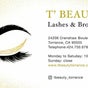 T'Beauty Lashes and Brows