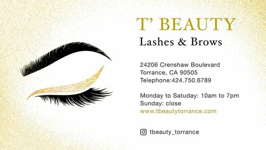 T'Beauty Lashes and Brows