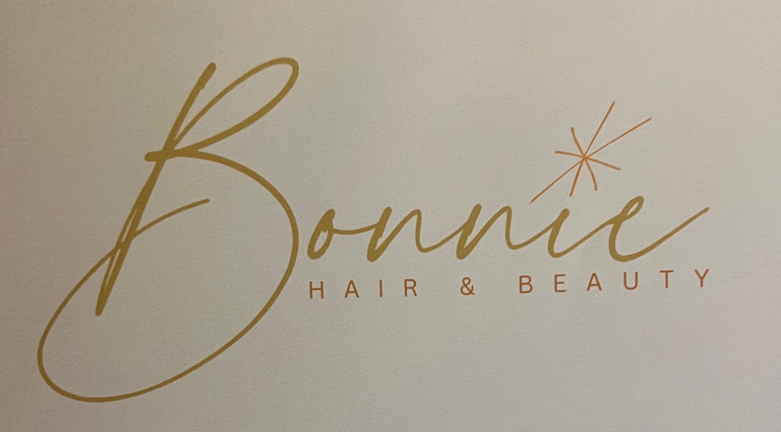 Stylish logo of Bonnie Hair & Beauty, located in Galashiels, Scotland, GB, showcasing exquisite branding.