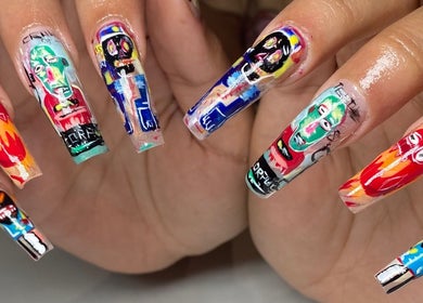 Expression artistique des ongles, design moderne à Laul and Nails, La Garenne-Colombes, Île-de-France, FR.