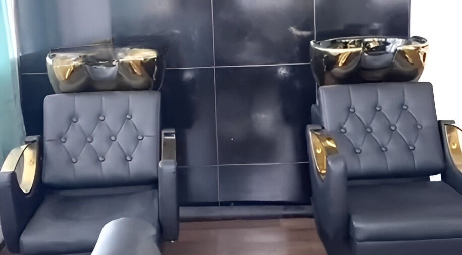 Luxurious wash stations at Nspyre Beauty in Bridgetown, Christ Church, BB, providing ultimate comfort and style.