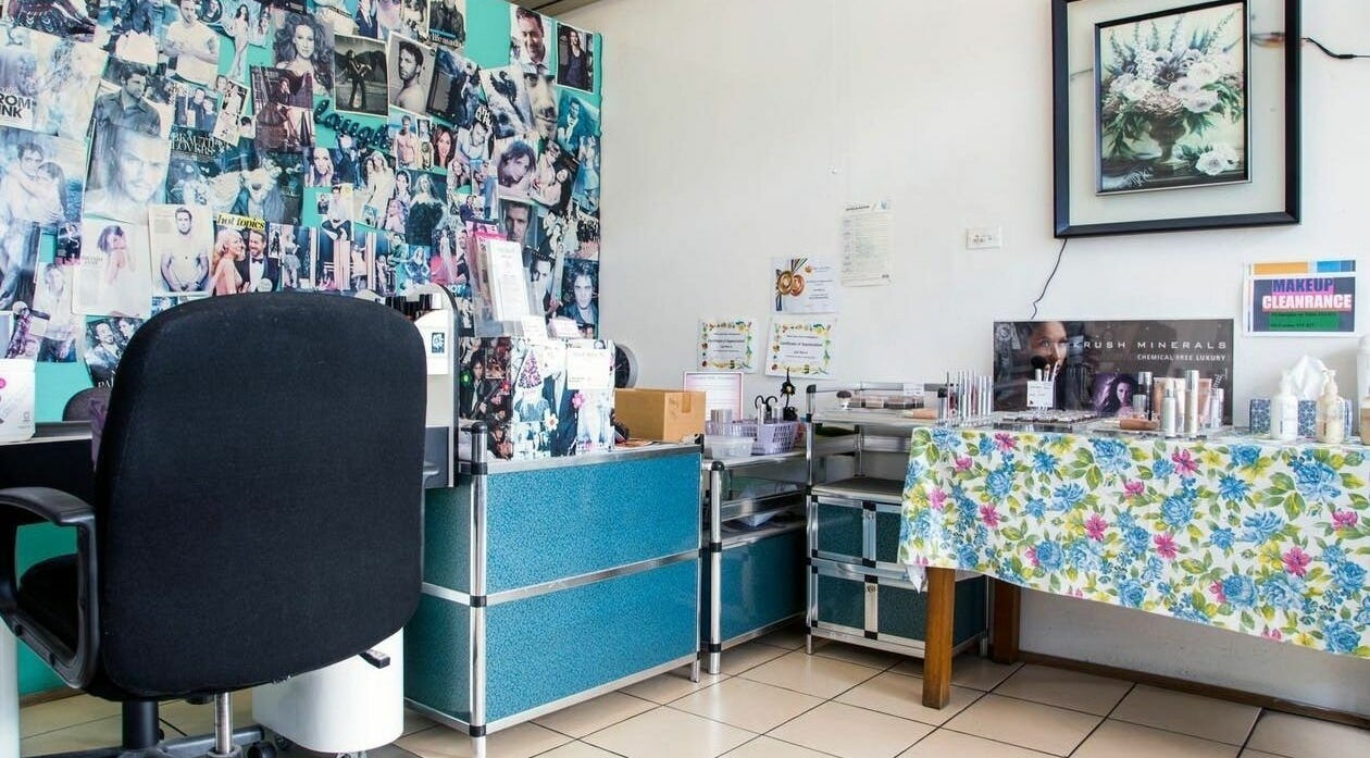 Just Wax It reception area showcasing stylish decor in Seaton, South Australia, AU.