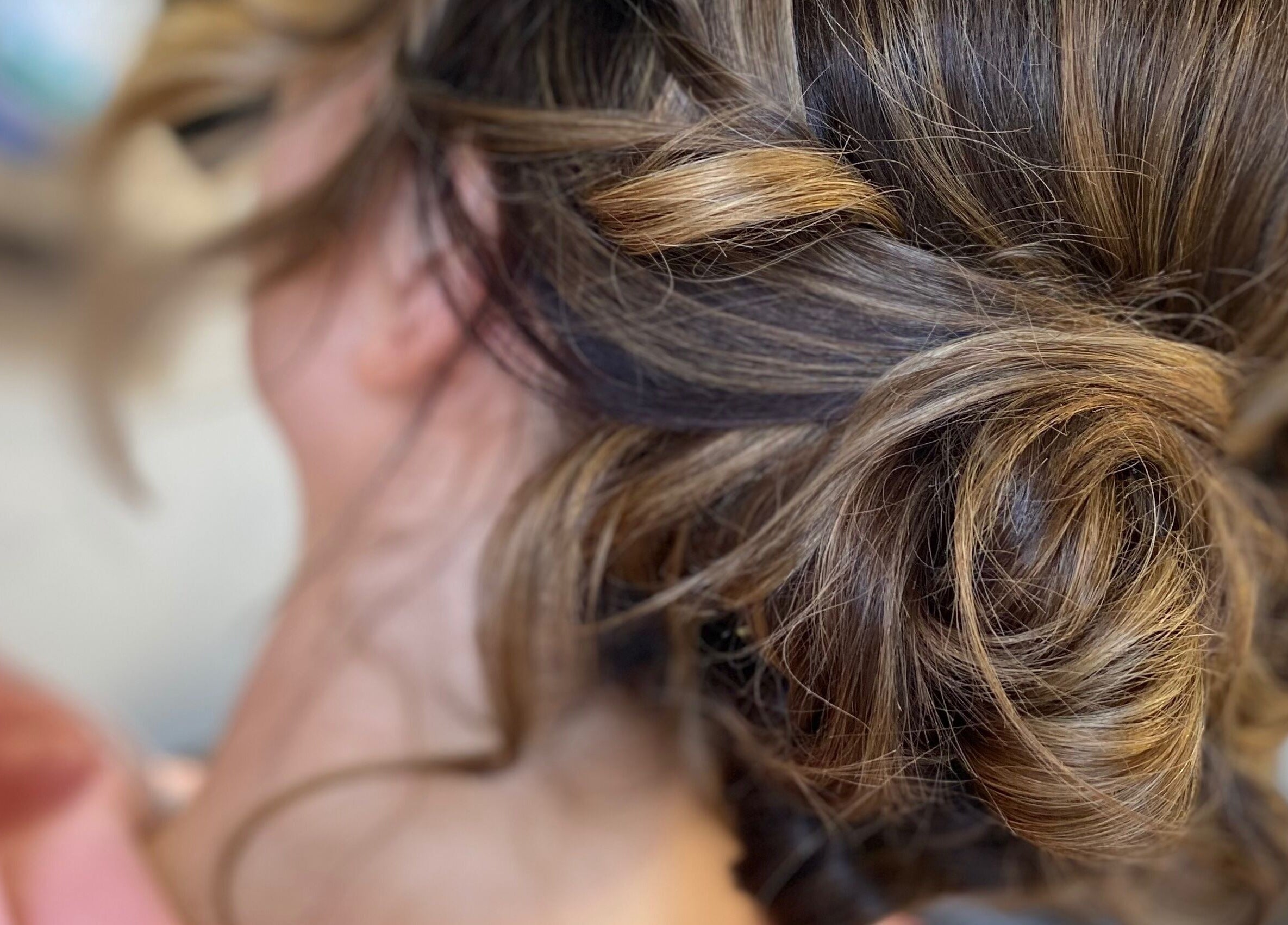 Elegant updo hairstyle at Everleigh Hair Design located in Dublin, County Dublin, IE.