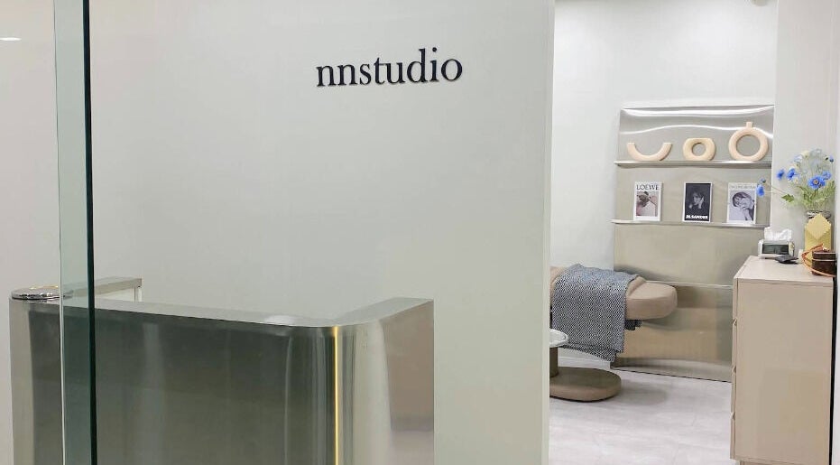 Modern reception at nnstudio with serene decor, Singapore, Singapore, SG.