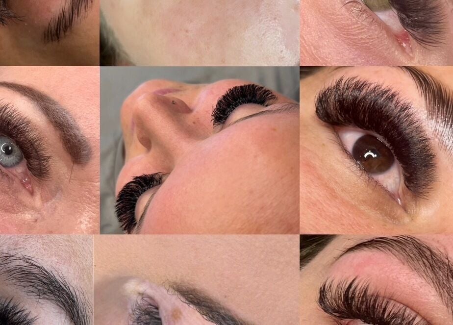 Beautiful lash extensions at Dream Face by Tess Studio in Manea, England, GB, showcasing expert craftsmanship.