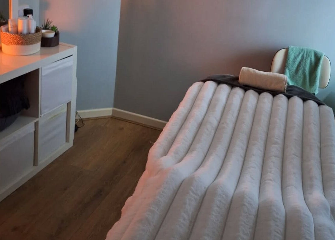Relaxing treatment room at Skin Essentials & Neuro Reflexology Wexford, Wexford, County Wexford, IE.
