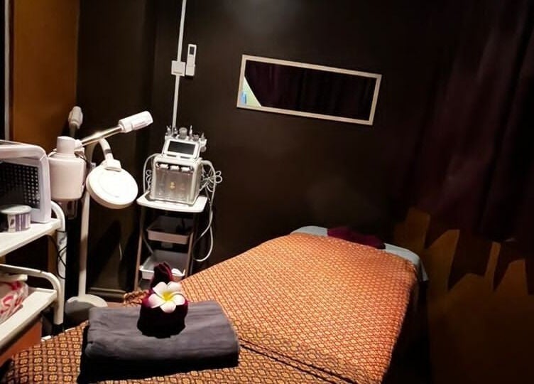 Cozy treatment room in Siam Wellness Centre and Beauty Spa, Kota Kinabalu, Sabah, MY.