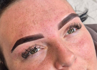 Styled eyebrows at Nicola Battle - The Little Brow Room, Scarborough, England, GB, showcasing beauty and care.