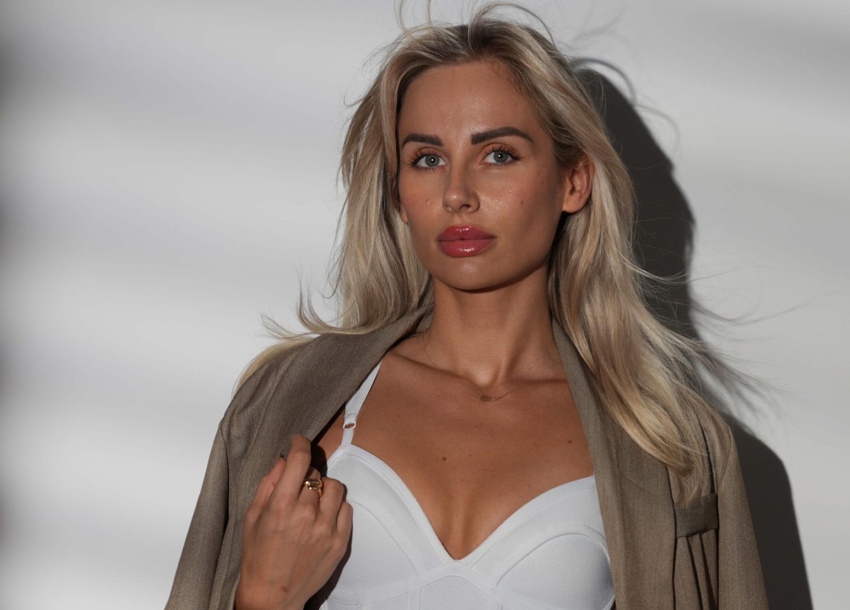 Model showcasing aesthetic beauty at Ewelina Jakubus Aesthetics, Harlow, England, GB.