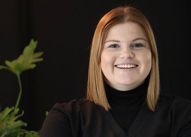 Staff smiling at Golden Olive | Nail & Lash Bar in Cape Town, Western Cape, ZA, creating a welcoming atmosphere.