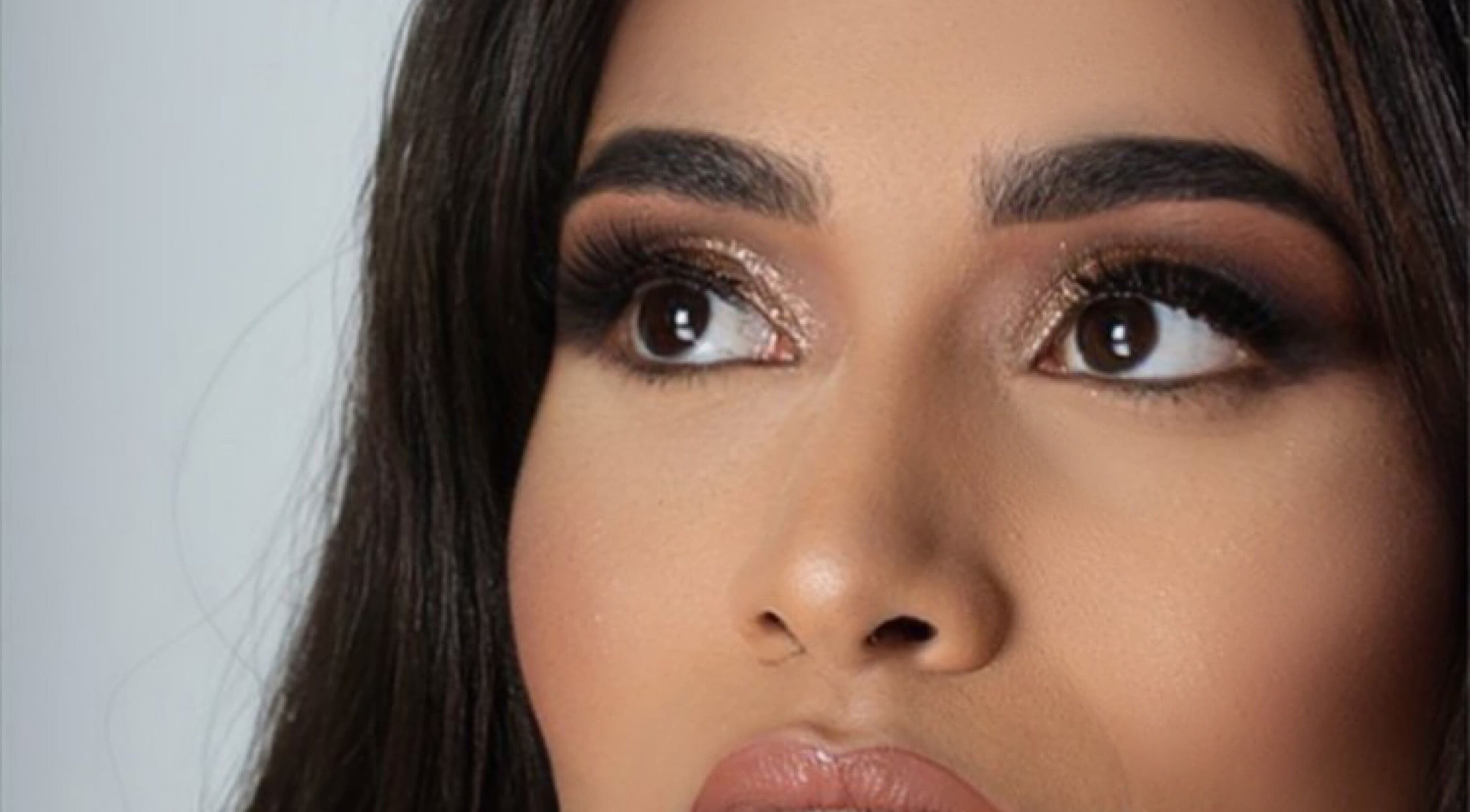 Elegant eye makeup at Art In Makeup, Il-fgura, MT, showcasing detailed artistry.