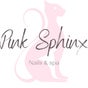 Pink Sphinx Nails