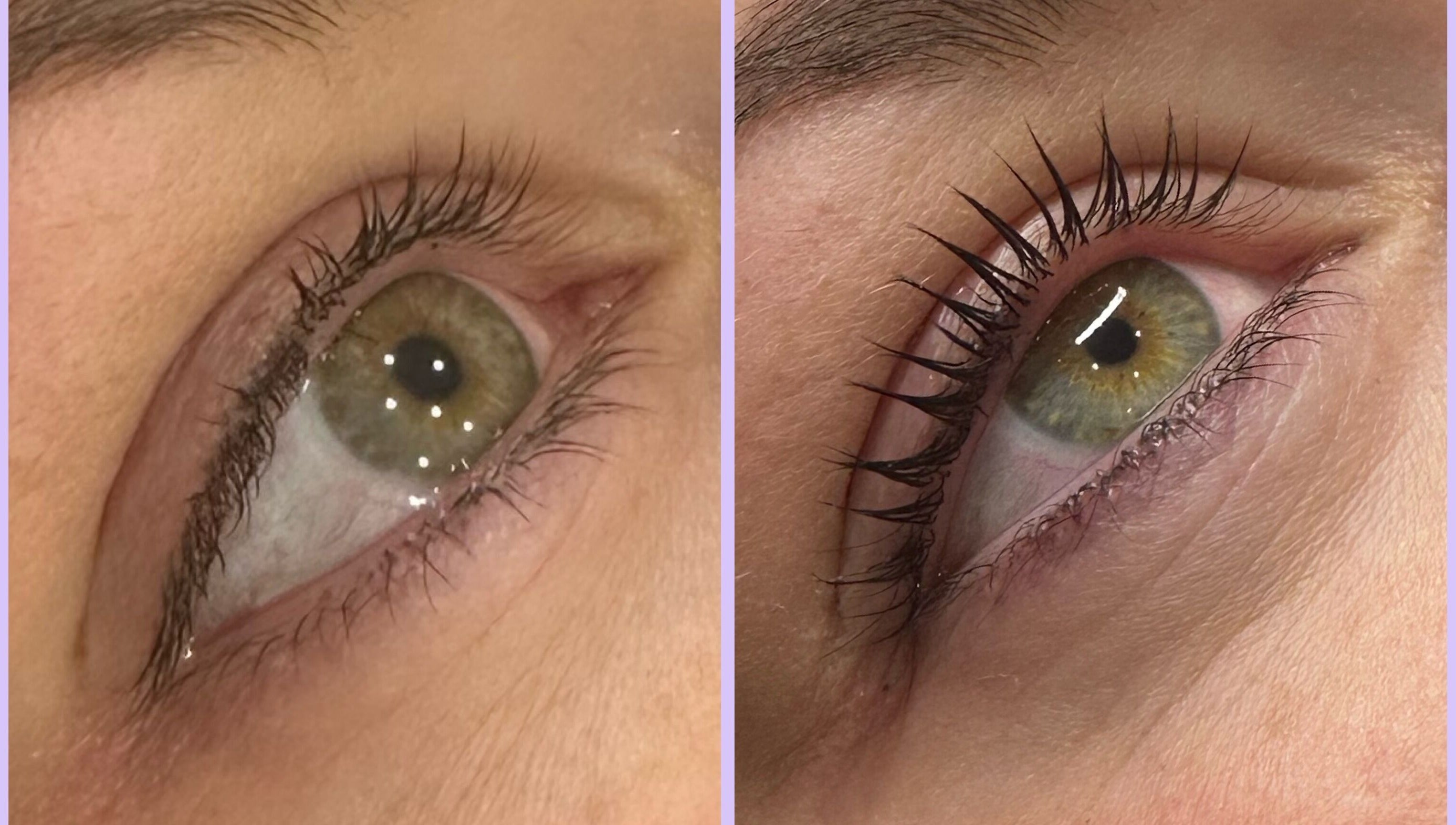 EveLashes, Brows & Beauty in Southampton, England, GB showcases stunning lash enhancement results.
