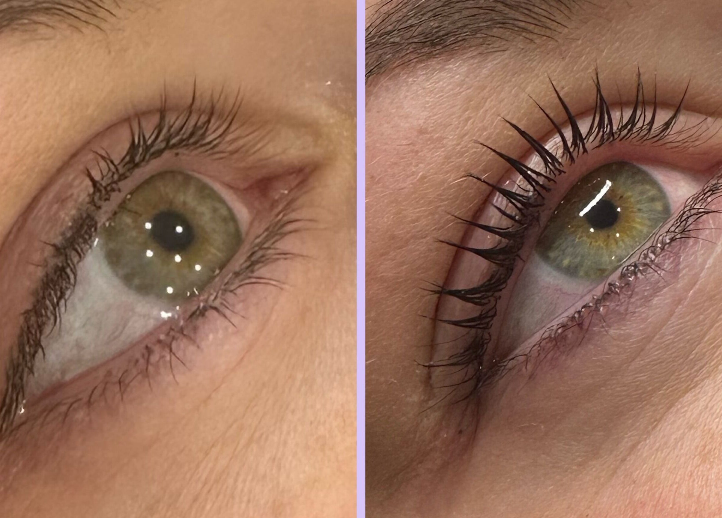 EveLashes, Brows & Beauty in Southampton, England, GB showcases stunning lash enhancement results.