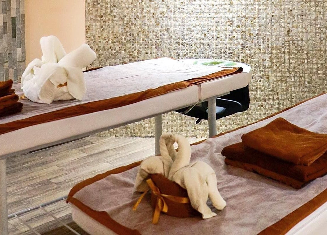 Relaxing massage tables at Herbal Spa D.O.O. Podružnica 2, Centar, Sarajevo, Federacija Bosne i Hercegovine, BA.