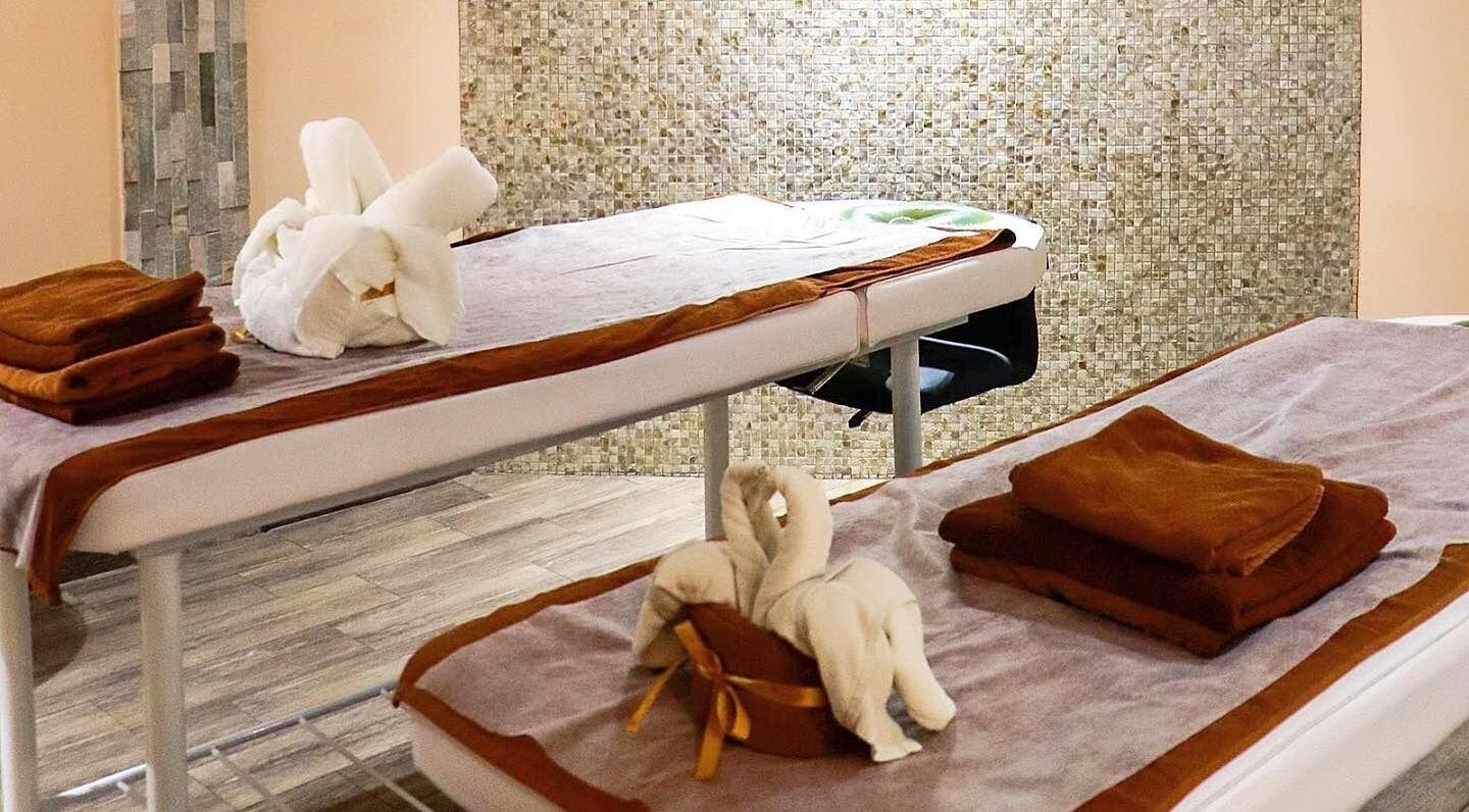 Relaxing massage tables at Herbal Spa D.O.O. Podružnica 2, Centar, Sarajevo, Federacija Bosne i Hercegovine, BA.