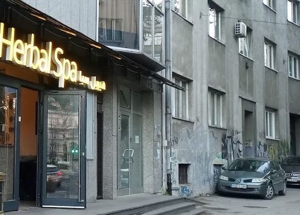 Entrance of Herbal Spa D.O.O. Podružnica 2, Centar in Sarajevo, Federacija Bosne i Hercegovine, BA.