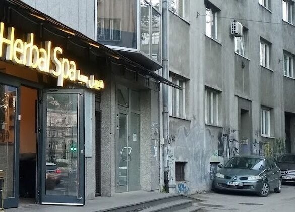 Entrance of Herbal Spa D.O.O. Podružnica 2, Centar in Sarajevo, Federacija Bosne i Hercegovine, BA.